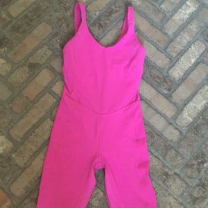 lululemon Sonic pink align one piece, size 2